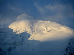 37 Sunrise On The Mountain Close Up Above Sughet Jangal K2 North Face China Base Camp.jpg